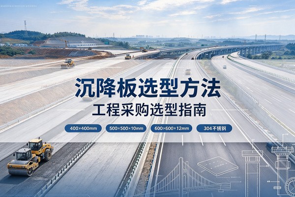 秦皇岛沉降板选择方法