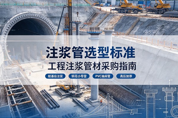 秦皇岛注浆管选型标准