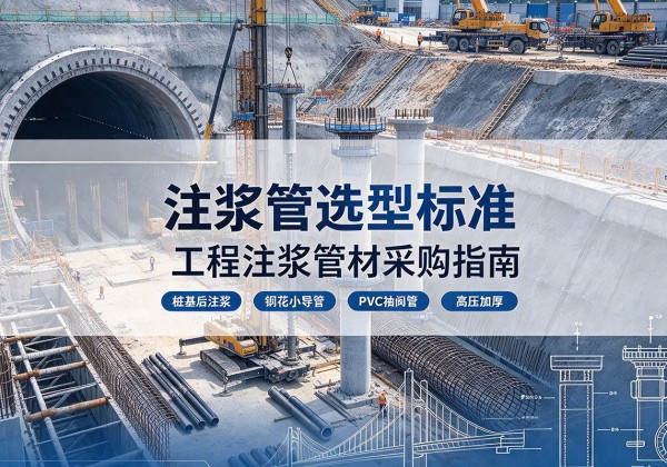 秦皇岛注浆管选型标准